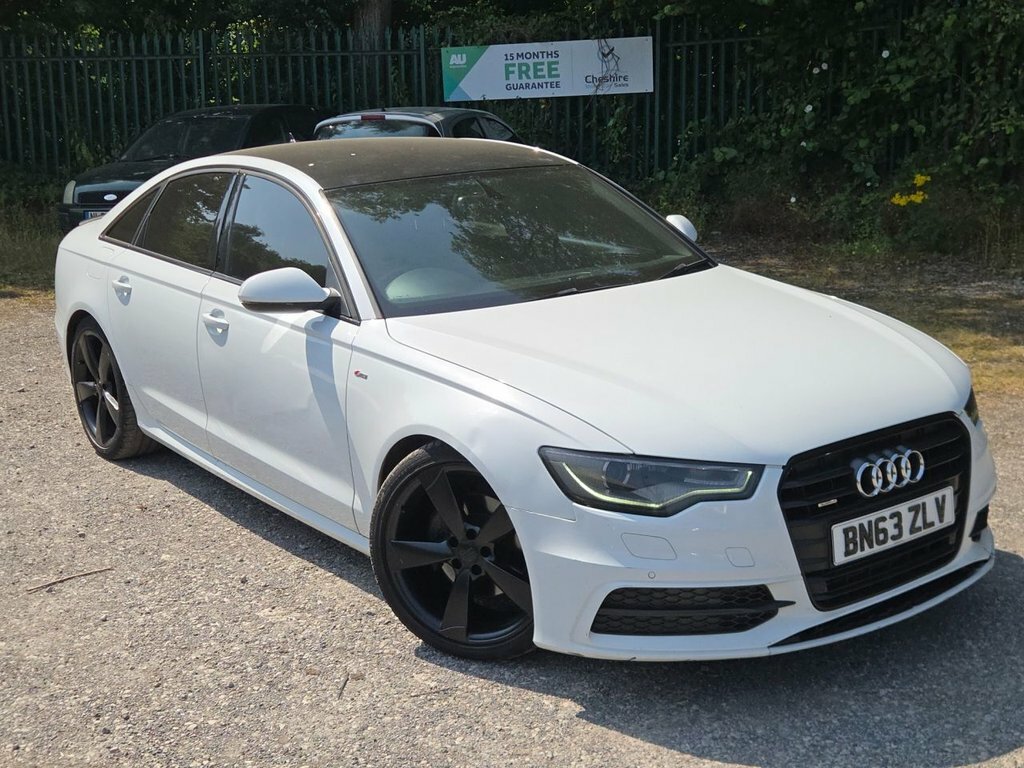 Audi A6 Saloon 2L Black Edition White #2