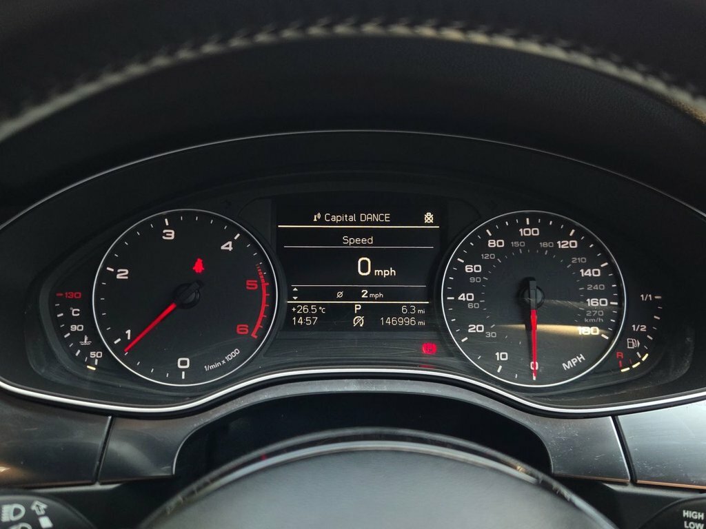 Audi A6 Saloon Black Edition White #18