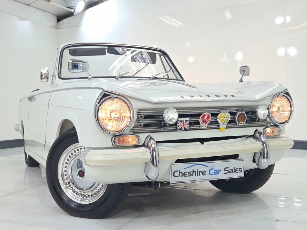 Triumph Herald Convertible White