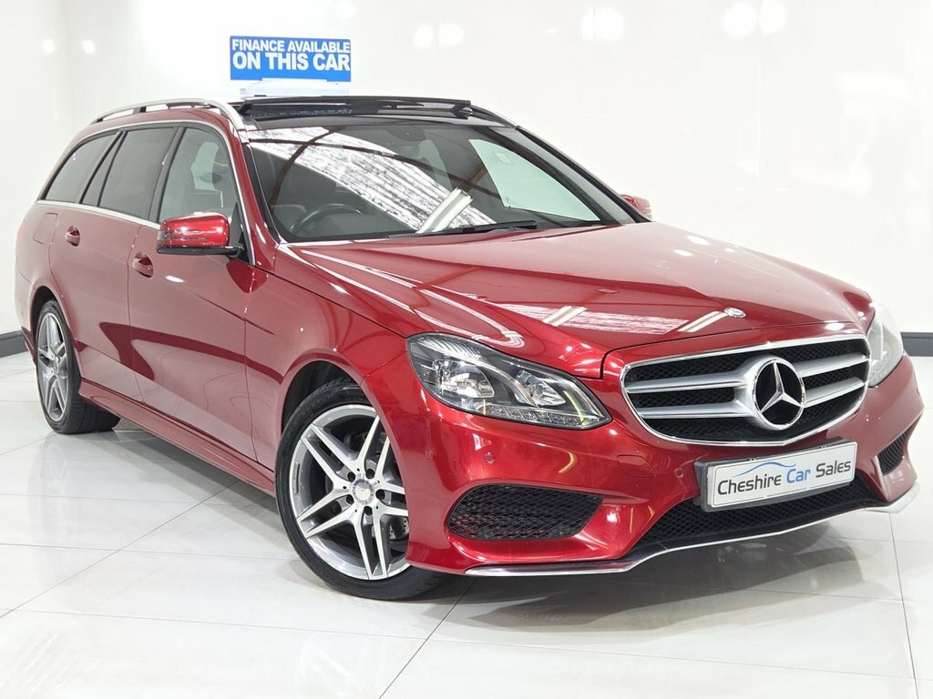 Mercedes-Benz E Class 2.1L Amg Sport Red #2