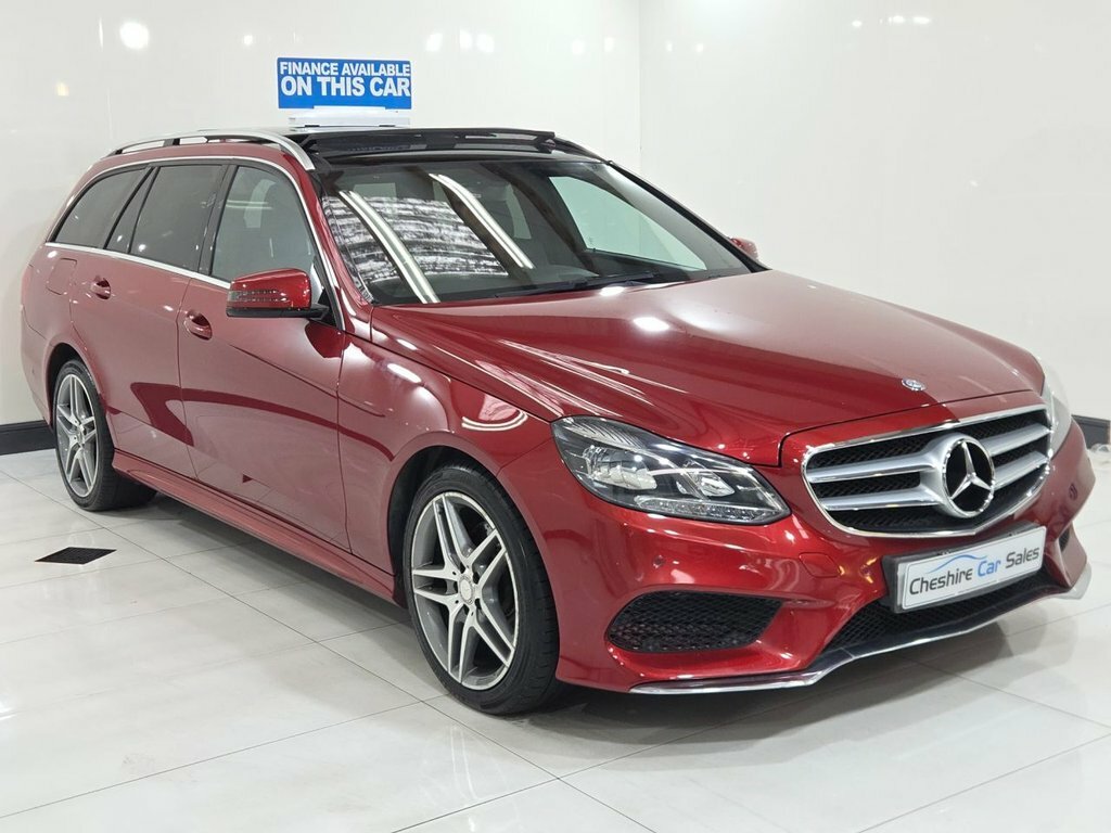 Mercedes-Benz E Class 2.1L Amg Sport Red #4