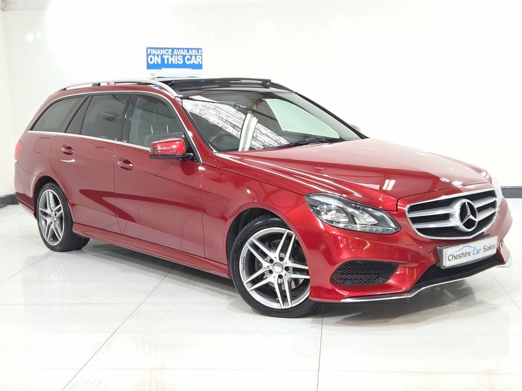 Mercedes-Benz E Class 2.1L Amg Sport Red #3
