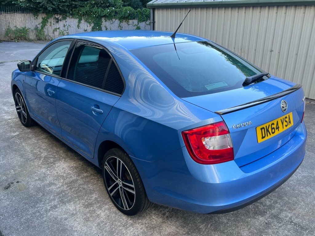 Skoda Rapid 1.2L Sport Blue #4