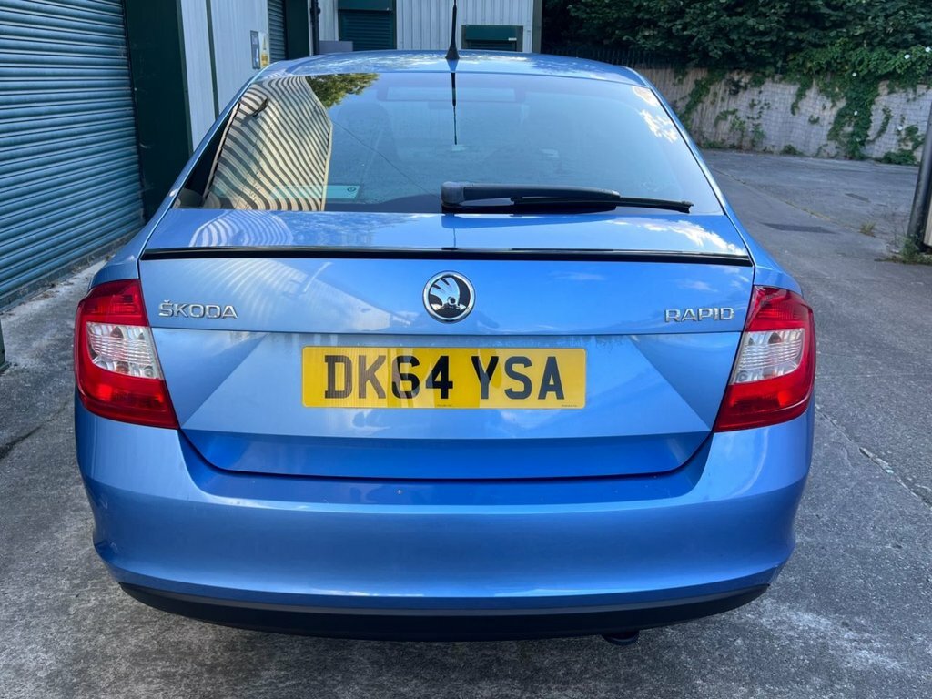 Skoda Rapid 1.2L Sport Blue #5