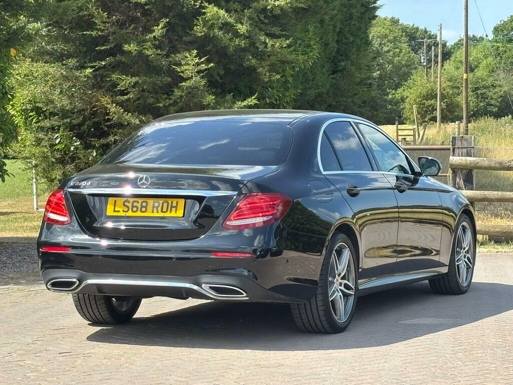 Mercedes-Benz E Class Saloon 2.0 E220d Amg Line G-tronic Euro 6 Ss 4 LS68ROH Black #2