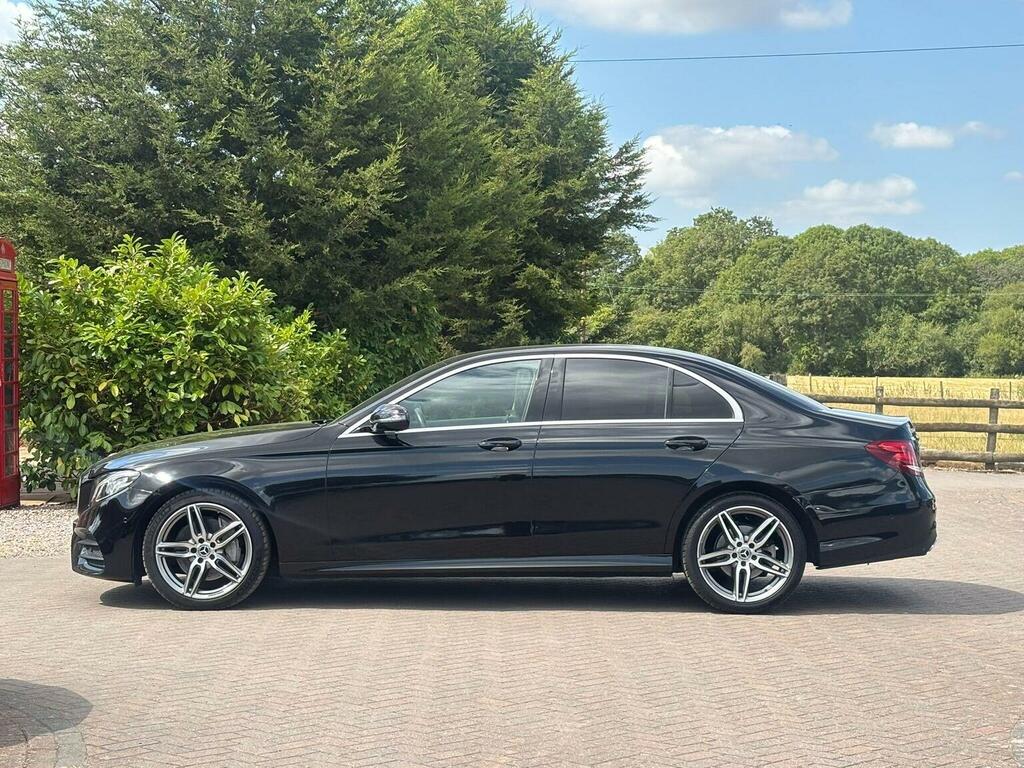 Mercedes-Benz E Class Saloon 2.0 E220d Amg Line G-tronic Euro 6 Ss 4 LS68ROH Black #4
