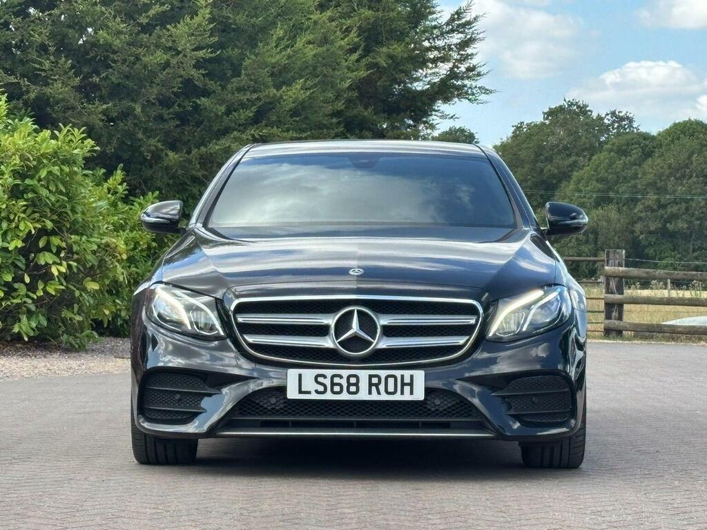 Mercedes-Benz E Class Saloon 2.0 E220d Amg Line G-tronic Euro 6 Ss 4 LS68ROH Black #5