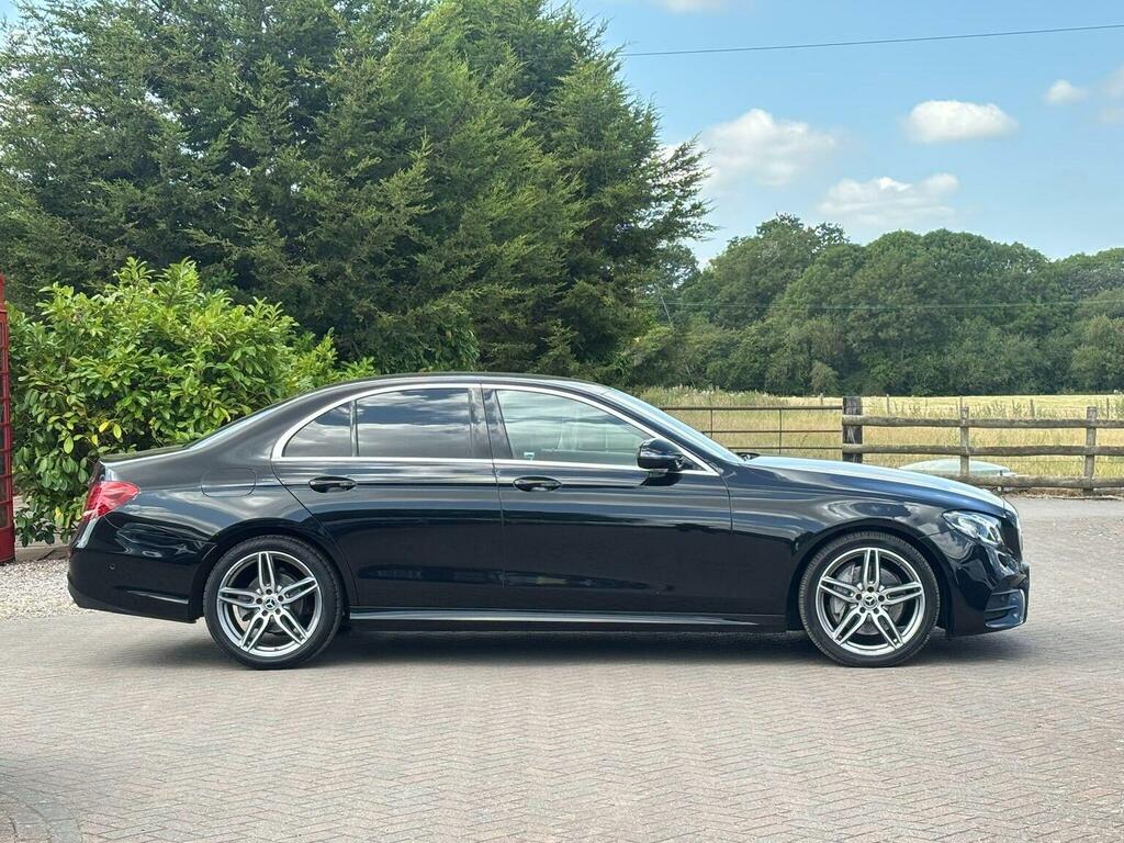 Mercedes-Benz E Class Saloon 2.0 E220d Amg Line G-tronic Euro 6 Ss 4 LS68ROH Black #3