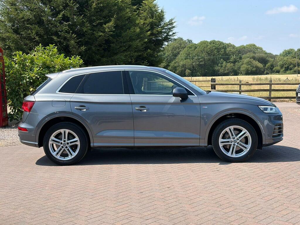 Audi Q5 Suv 2.0 Tdi S Line S Tronic Quattro Euro 6 Ss 5 YH18UTF Grey #3
