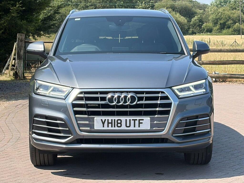 Audi Q5 Suv 2.0 Tdi S Line S Tronic Quattro Euro 6 Ss 5 YH18UTF Grey #6