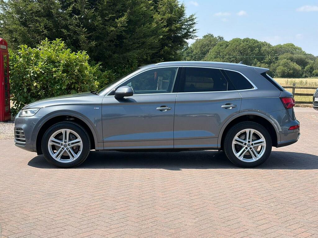 Audi Q5 Suv 2.0 Tdi S Line S Tronic Quattro Euro 6 Ss 5 YH18UTF Grey #4