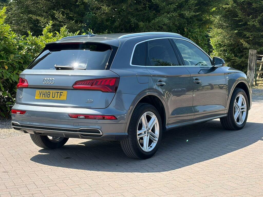 Audi Q5 Suv 2.0 Tdi S Line S Tronic Quattro Euro 6 Ss 5 YH18UTF Grey #2