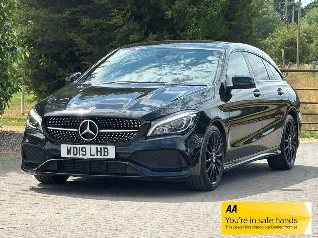 Mercedes-Benz CLA Class Estate 2.1 Cla220d Amg Line Night Edition Shooting Black