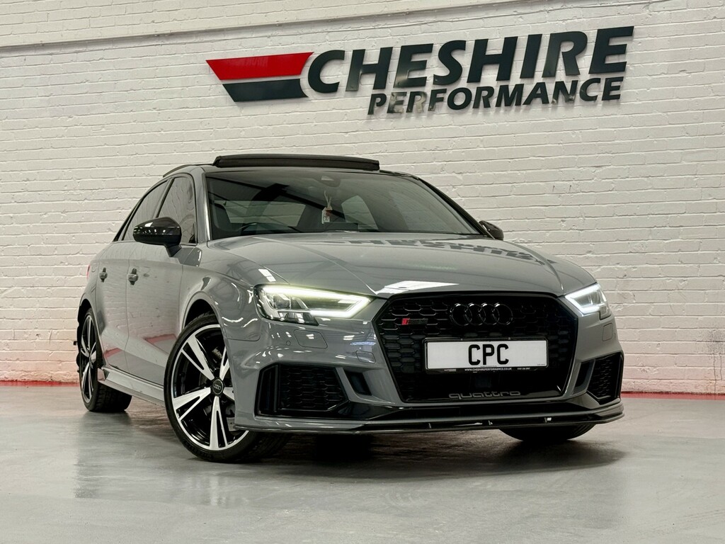 Audi RS3 Saloon 2.5 Tfsi - Panroofsport Pack19smatri Grey