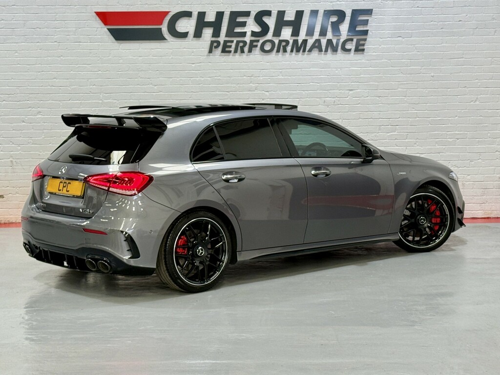 Mercedes-Benz A Class Hatchback 2.0 A45 Amg S Plus - Panroofburmest WF22CCE Grey #4