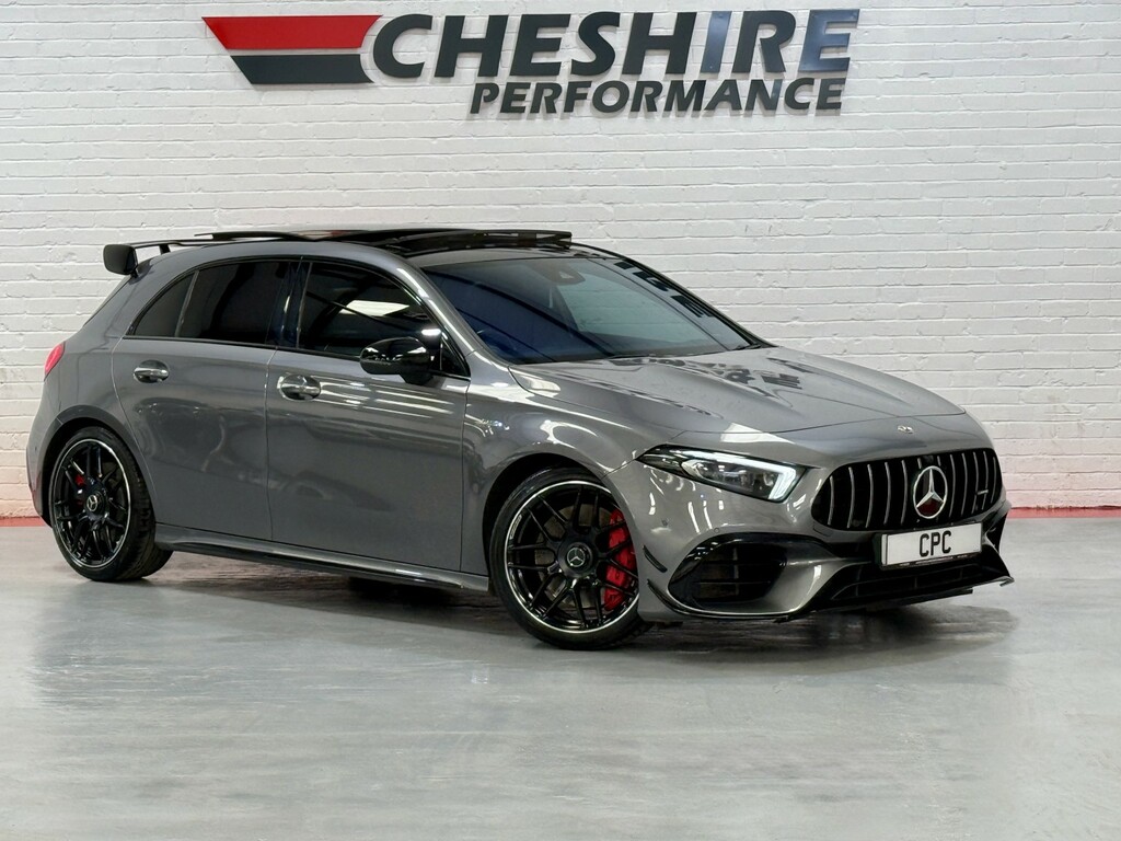 Mercedes-Benz A Class Hatchback 2.0 A45 Amg S Plus - Panroofburmest WF22CCE Grey #2