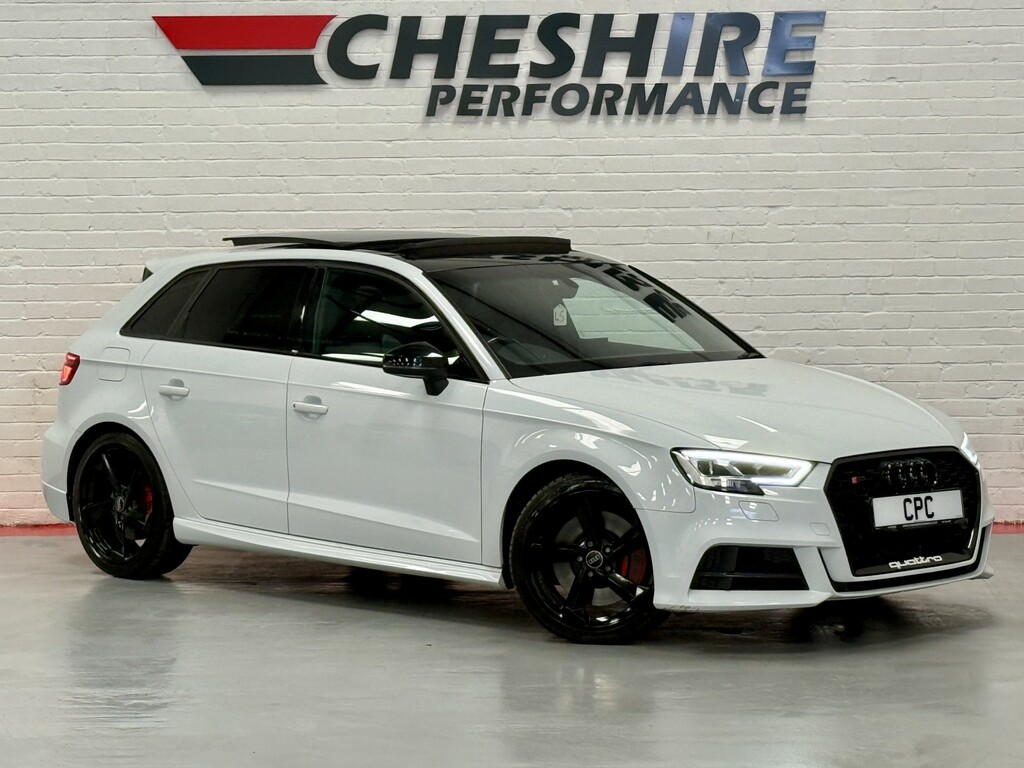 Audi S3 Hatchback 2.0 Tfsi Black Edition - Panroofbla FN18ACF White #2