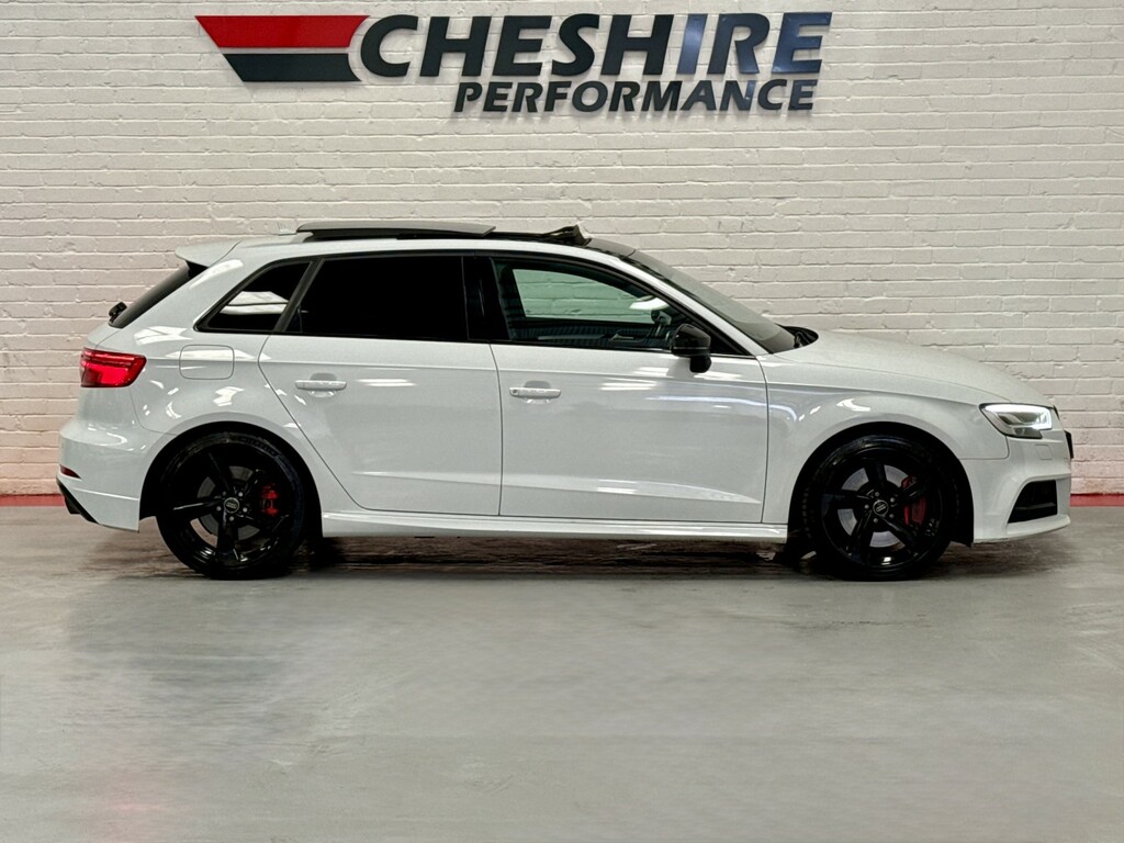Audi S3 Hatchback 2.0 Tfsi Black Edition - Panroofbla FN18ACF White #3