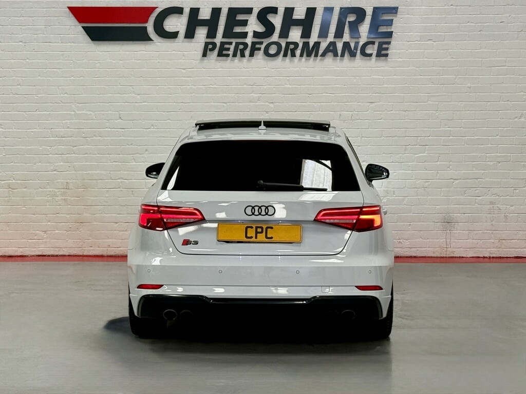 Audi S3 Hatchback 2.0 Tfsi Black Edition - Panroofbla FN18ACF White #5