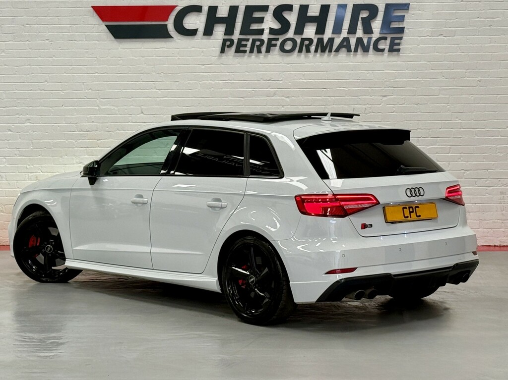Audi S3 Hatchback 2.0 Tfsi Black Edition - Panroofbla FN18ACF White #6