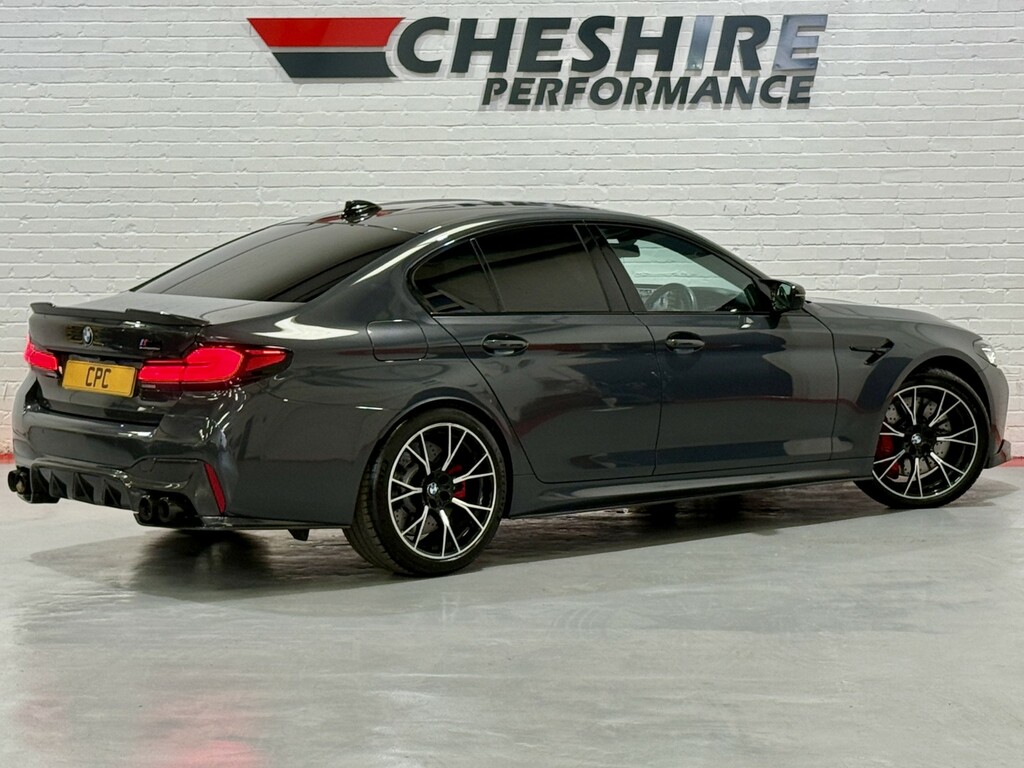 BMW M5 Saloon 4.4 M5 Competition Saloon - Brands Hatc LV21WKE Grey #4