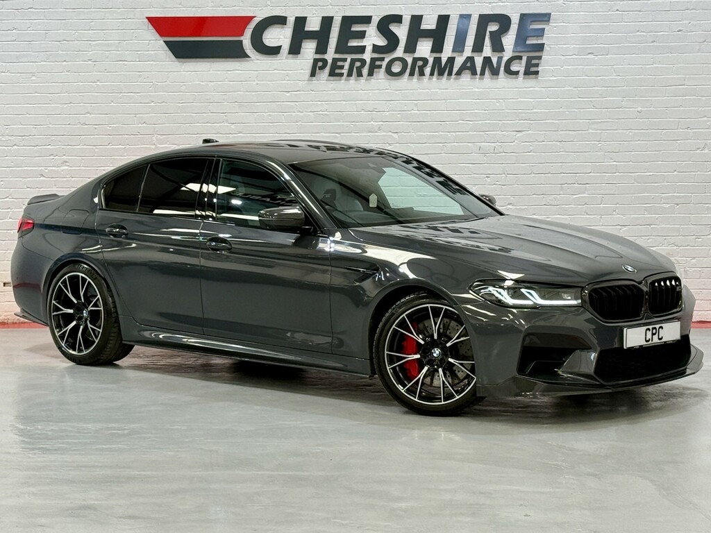 BMW M5 Saloon 4.4 M5 Competition Saloon - Brands Hatc LV21WKE Grey #2