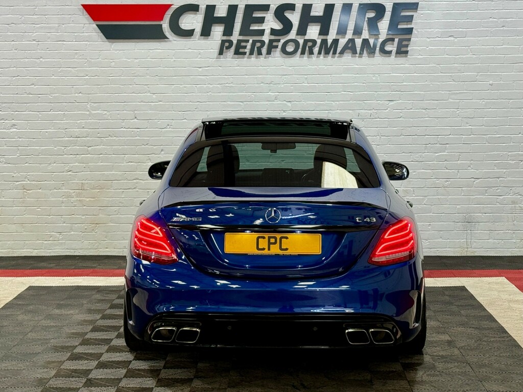 Mercedes-Benz C Class Saloon 3.0 C43 V6 Amg - Night Packpanroof19s Blue #5