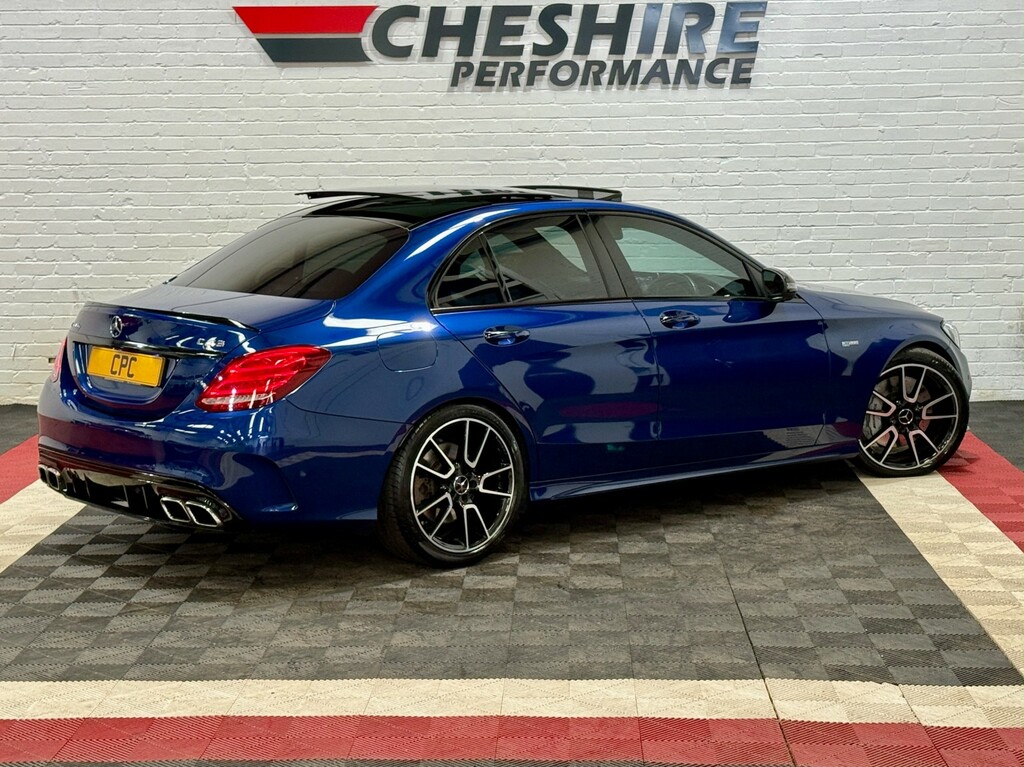 Mercedes-Benz C Class Saloon 3.0 C43 V6 Amg - Night Packpanroof19s Blue #4