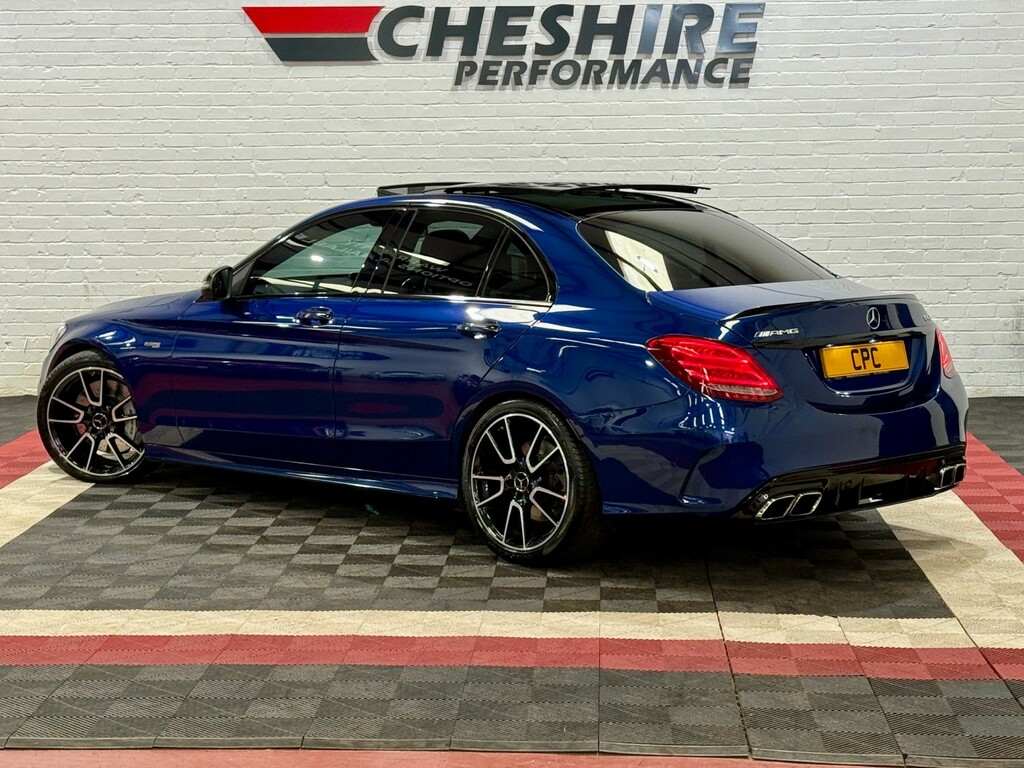 Mercedes-Benz C Class Saloon 3.0 C43 V6 Amg - Night Packpanroof19s Blue #6