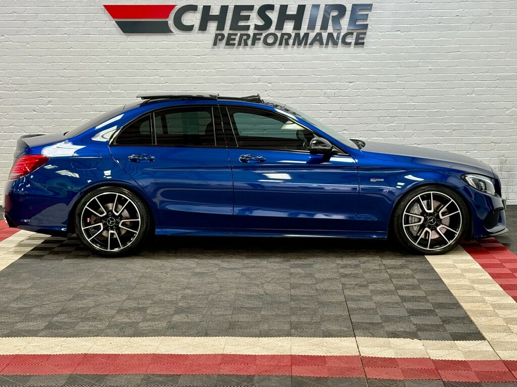 Mercedes-Benz C Class Saloon 3.0 C43 V6 Amg - Night Packpanroof19s Blue #3