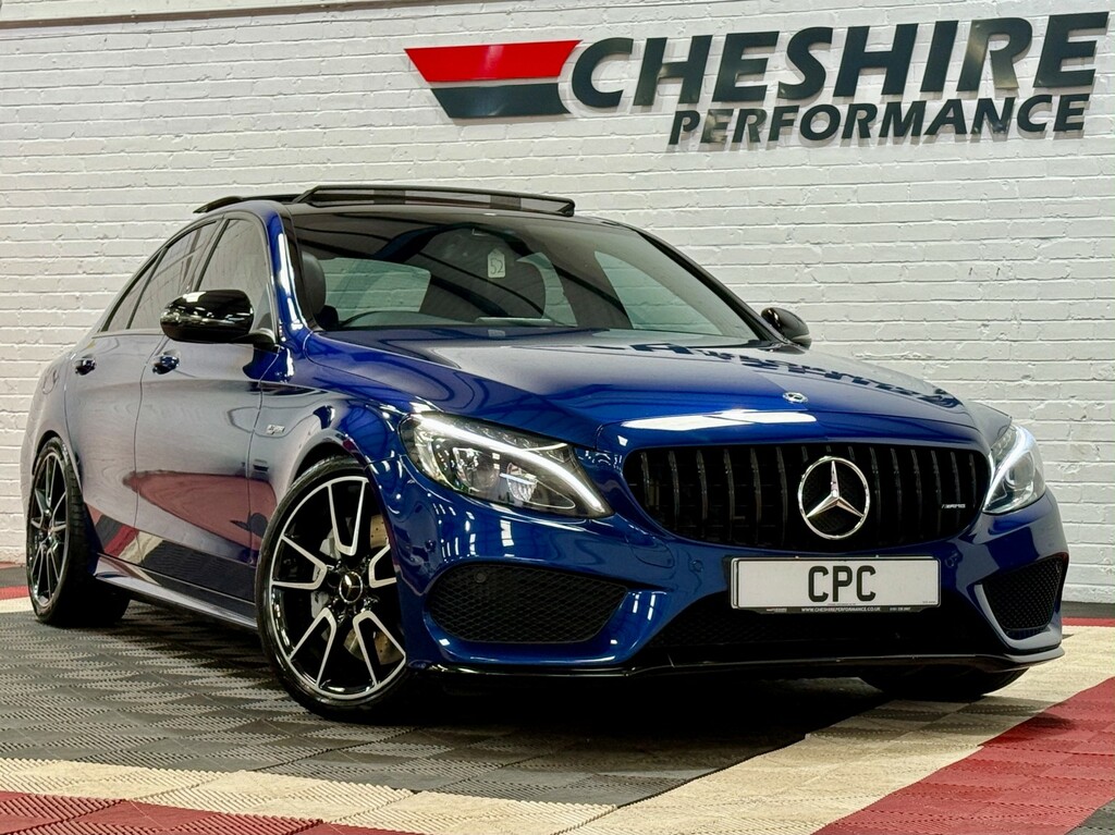 Mercedes-Benz C Class Saloon 3.0 C43 V6 Amg - Night Packpanroof19s Blue