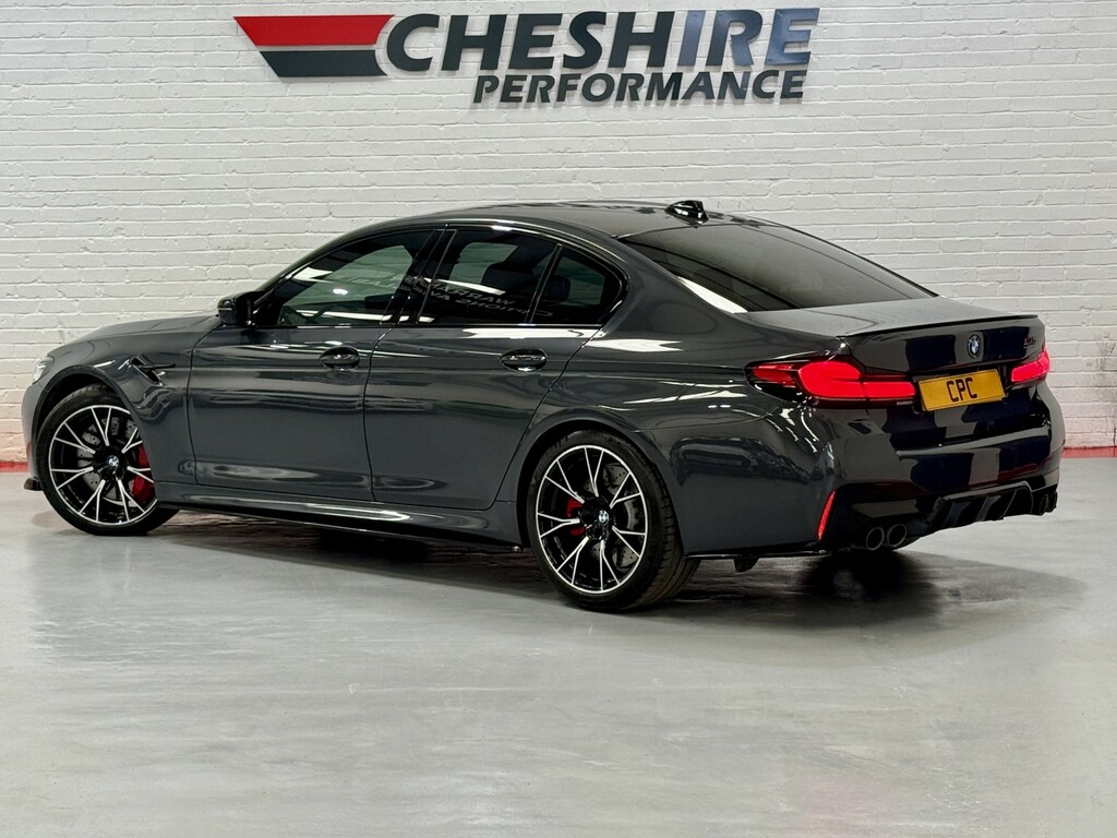 BMW M5 Saloon 4.4 M5 Competition Saloon - Brands Hatc VX70NZZ Grey #6