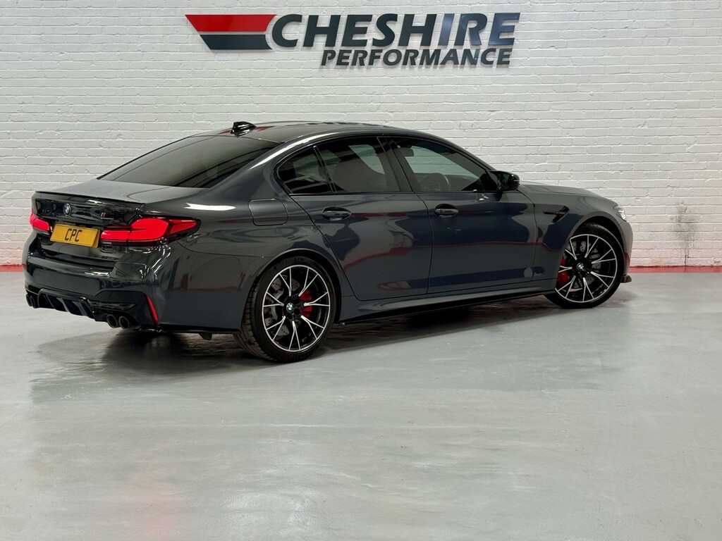 BMW M5 Saloon 4.4 M5 Competition Saloon - Brands Hatc VX70NZZ Grey #4