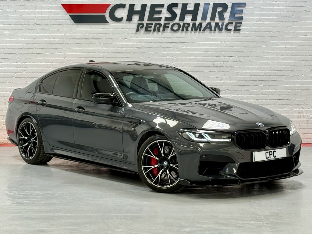 BMW M5 Saloon 4.4 M5 Competition Saloon - Brands Hatc VX70NZZ Grey #2