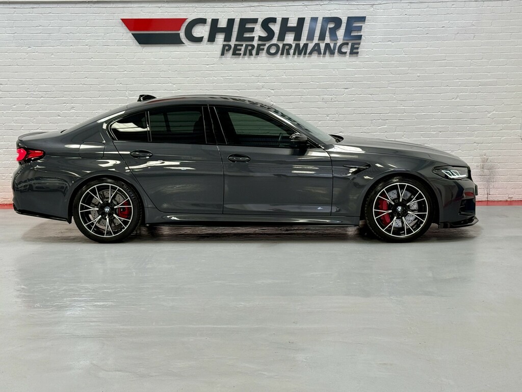 BMW M5 Saloon 4.4 M5 Competition Saloon - Brands Hatc VX70NZZ Grey #3