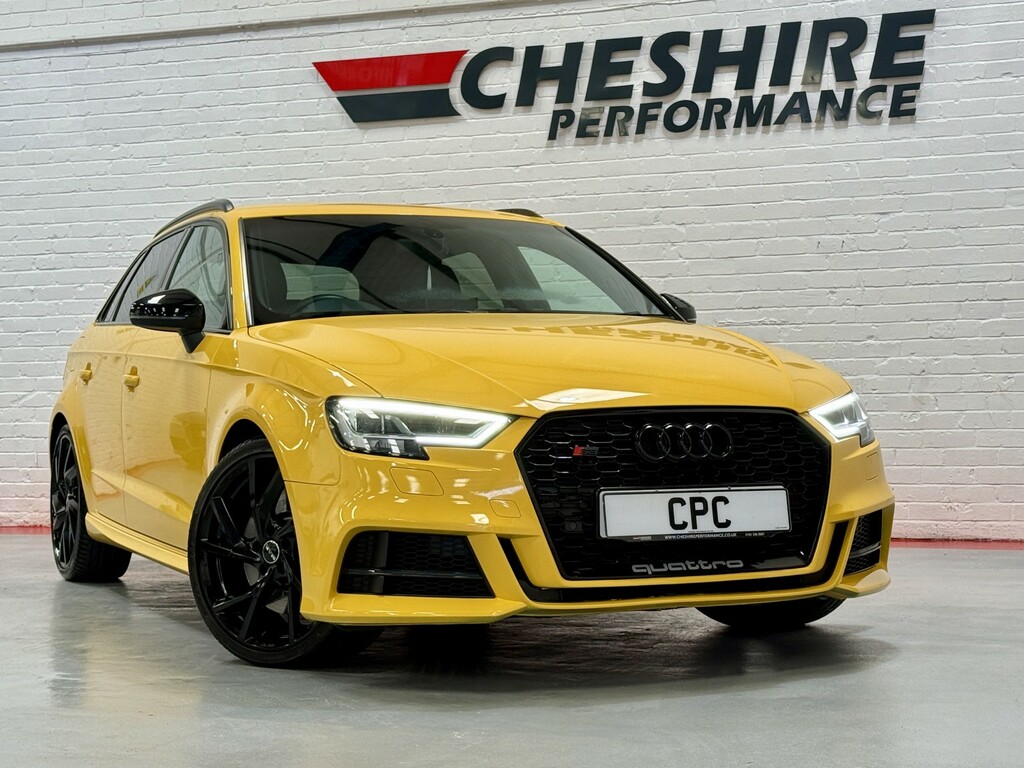 Audi S3 Hatchback 2.0 Tfsi Black Edition - Black Pack Yellow