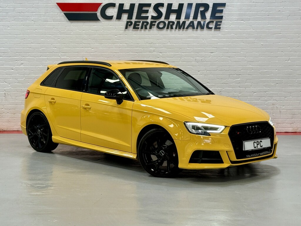 Audi S3 Hatchback 2.0 Tfsi Black Edition - Black Pack S30WWY Yellow #2