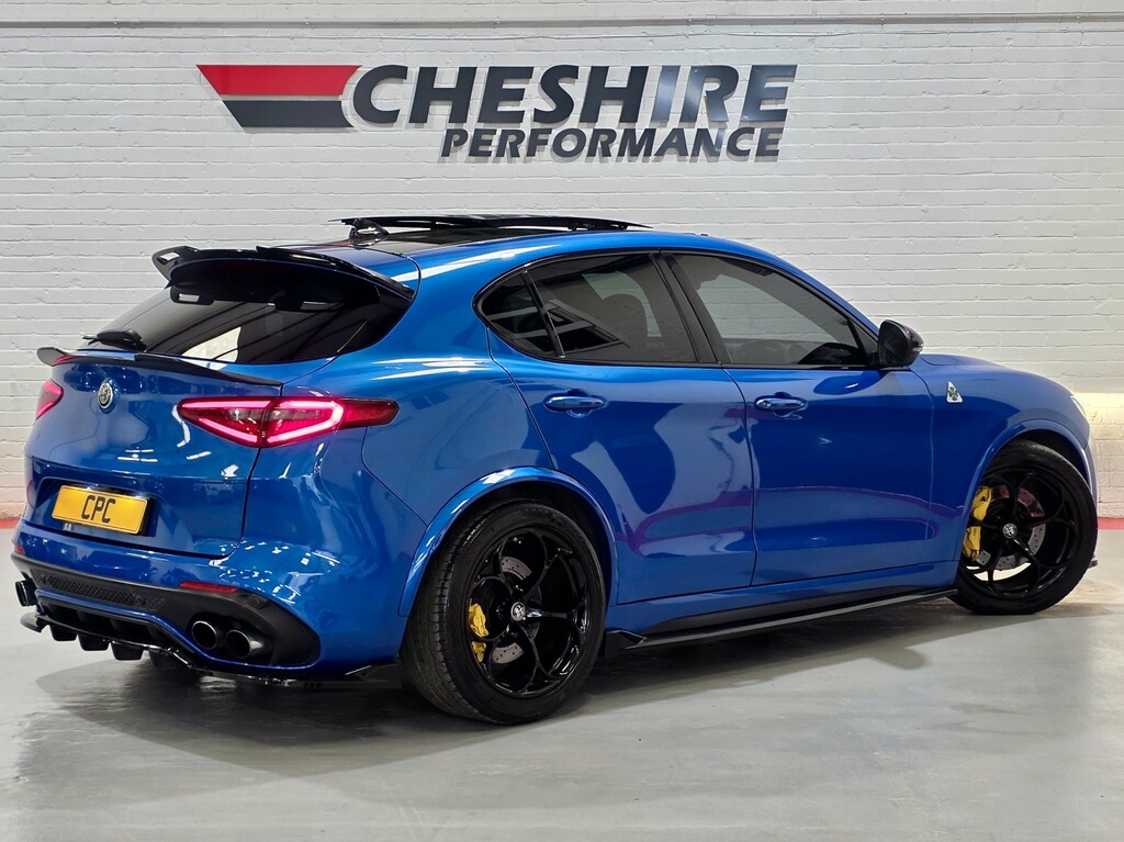 Alfa Romeo Stelvio Suv 2.9 630 2.9 V6 Bi-turbo 510Hp Quadrifoglio Blue #4