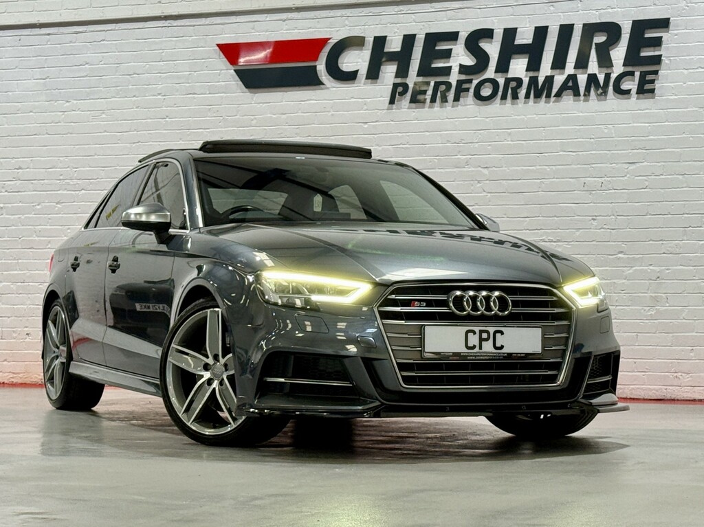 Audi S3 Saloon 2.0 Tfsi - Panroof19smaxton Kitcruis YB68HXT Grey