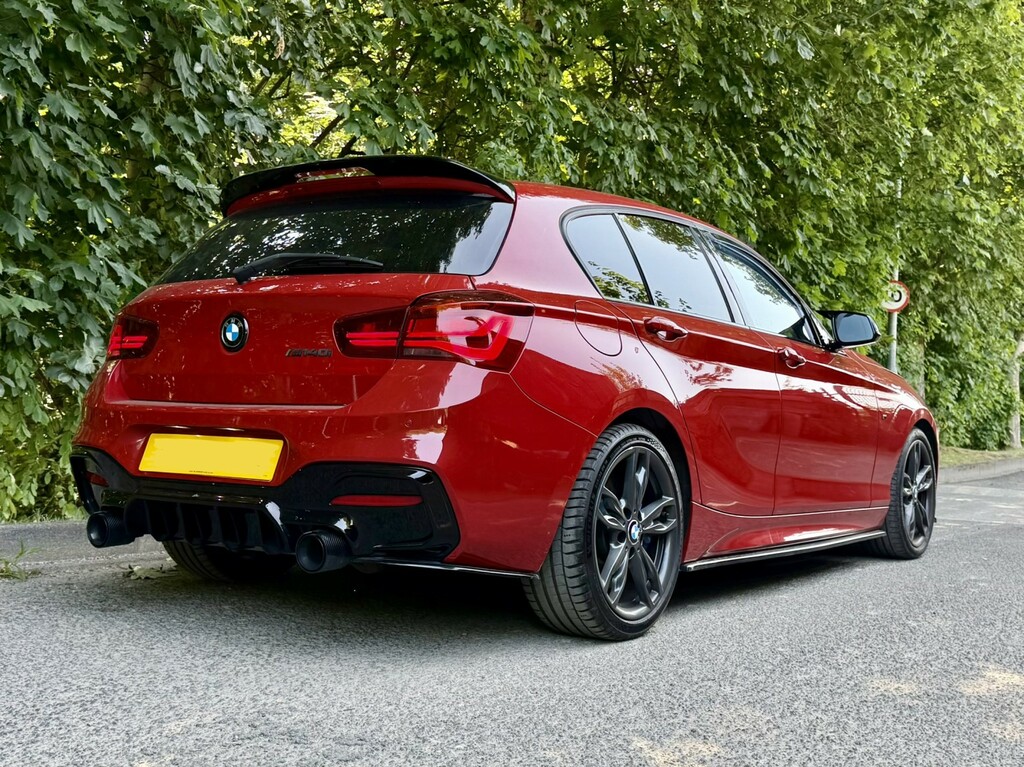 BMW 1 Series Hatchback 3.0 M140i Shadow Edition 5-Door Stage2pl CJ06KER Red #2