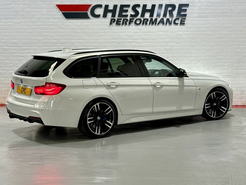 BMW 3 Series Estate 3.0 335D Xdrive M Sport Shadow Edition YL67LWD White #4