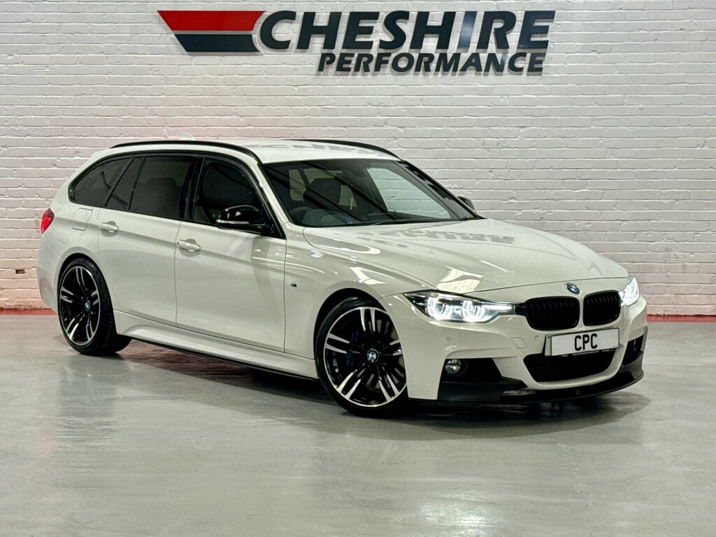 BMW 3 Series Estate 3.0 335D Xdrive M Sport Shadow Edition YL67LWD White #2