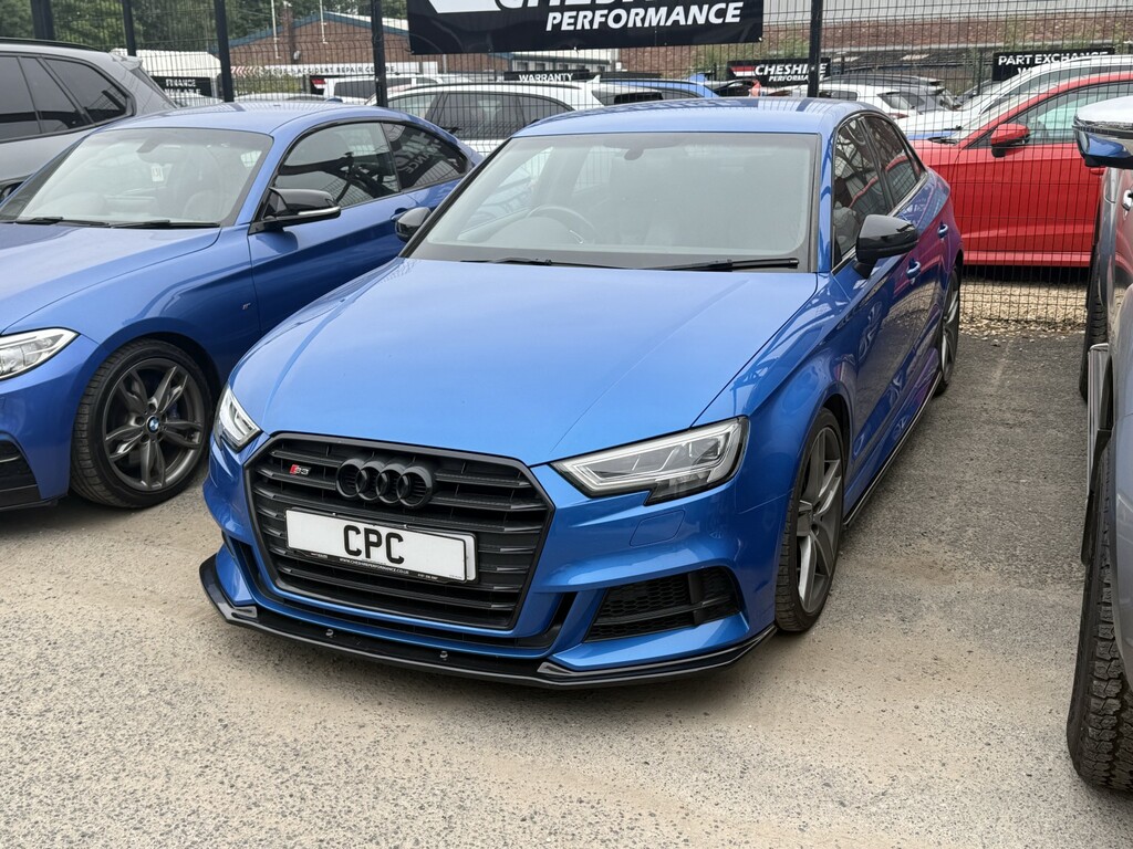Audi S3 Saloon 2.0 Tfsi Black Edition 2018 Blue