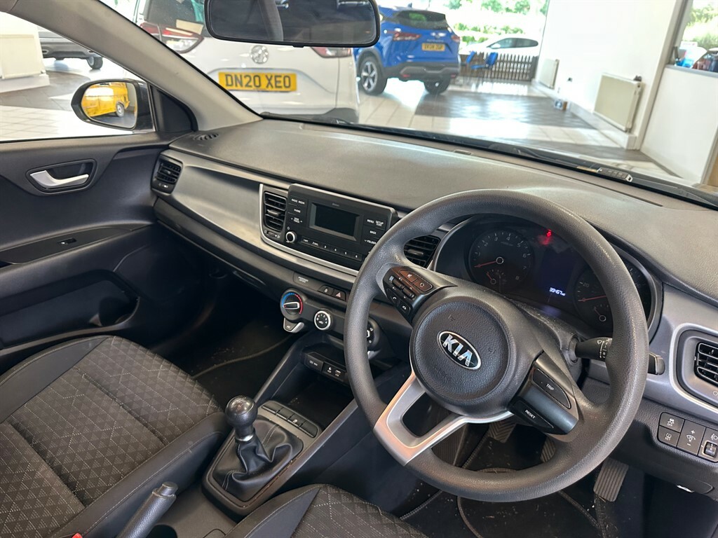 Kia RIO 1.25 1 Hatchback White #3