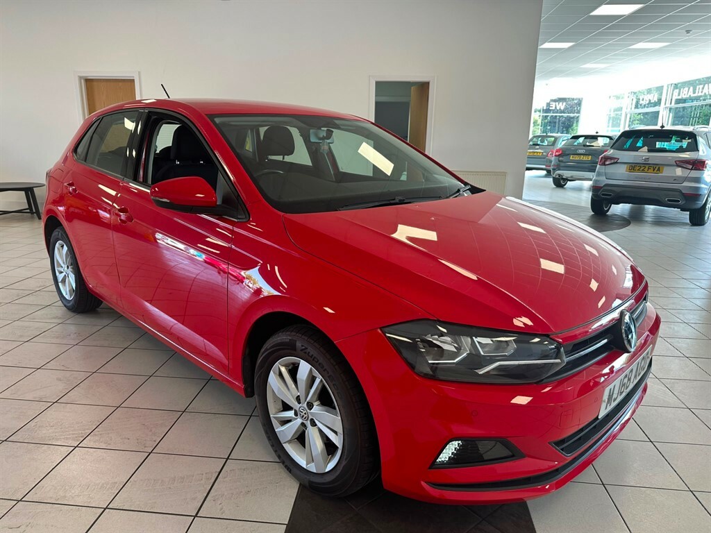 Volkswagen Polo 1.0 L Se Tsi Red