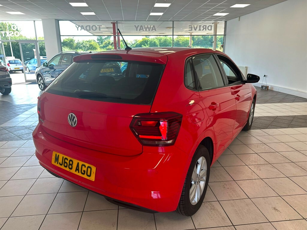 Volkswagen Polo 1.0 L Se Tsi MJ68AGO Red #5