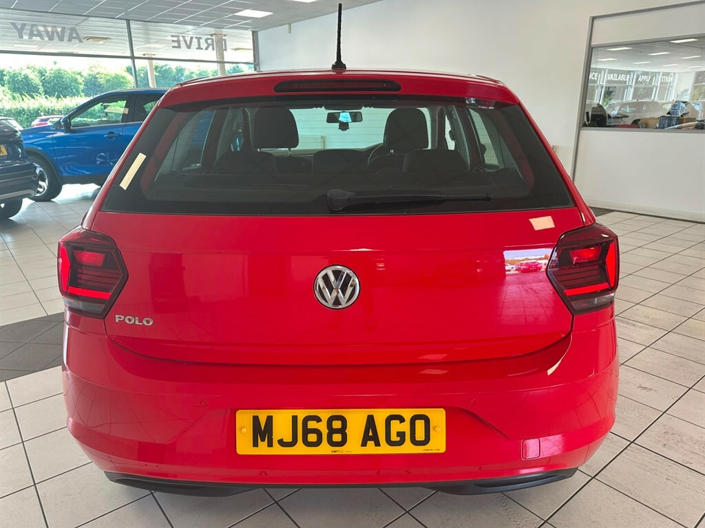 Volkswagen Polo 1.0 L Se Tsi MJ68AGO Red #4