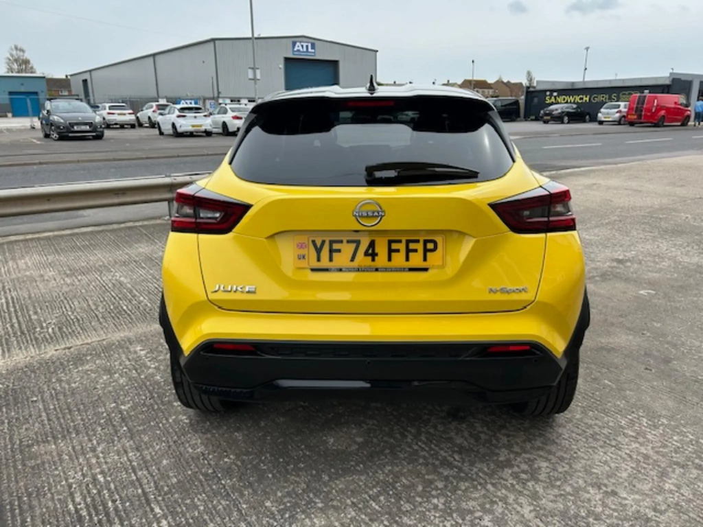 Nissan Juke 1.0 Dig-t N-sport Suv Euro 6 S YF74FFP Yellow #4