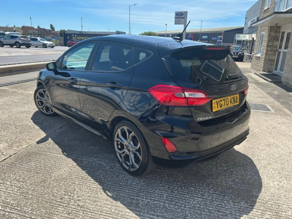 Ford Fiesta 1.0T Ecoboost St-line Edition Hatchback YG70KNA Black #5