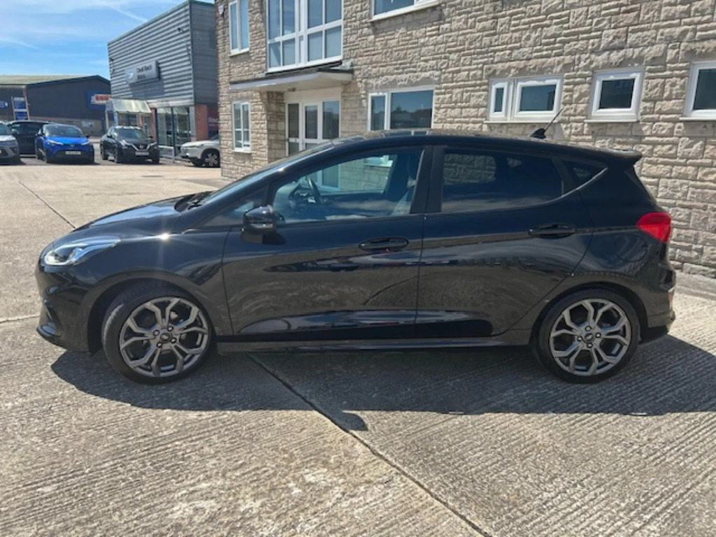 Ford Fiesta 1.0T Ecoboost St-line Edition Hatchback YG70KNA Black #6